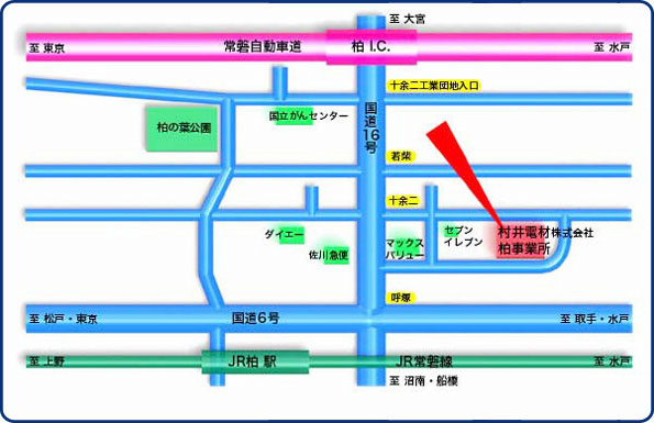 kashiwa Map